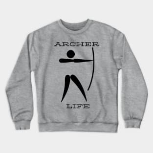 Archer life Crewneck Sweatshirt